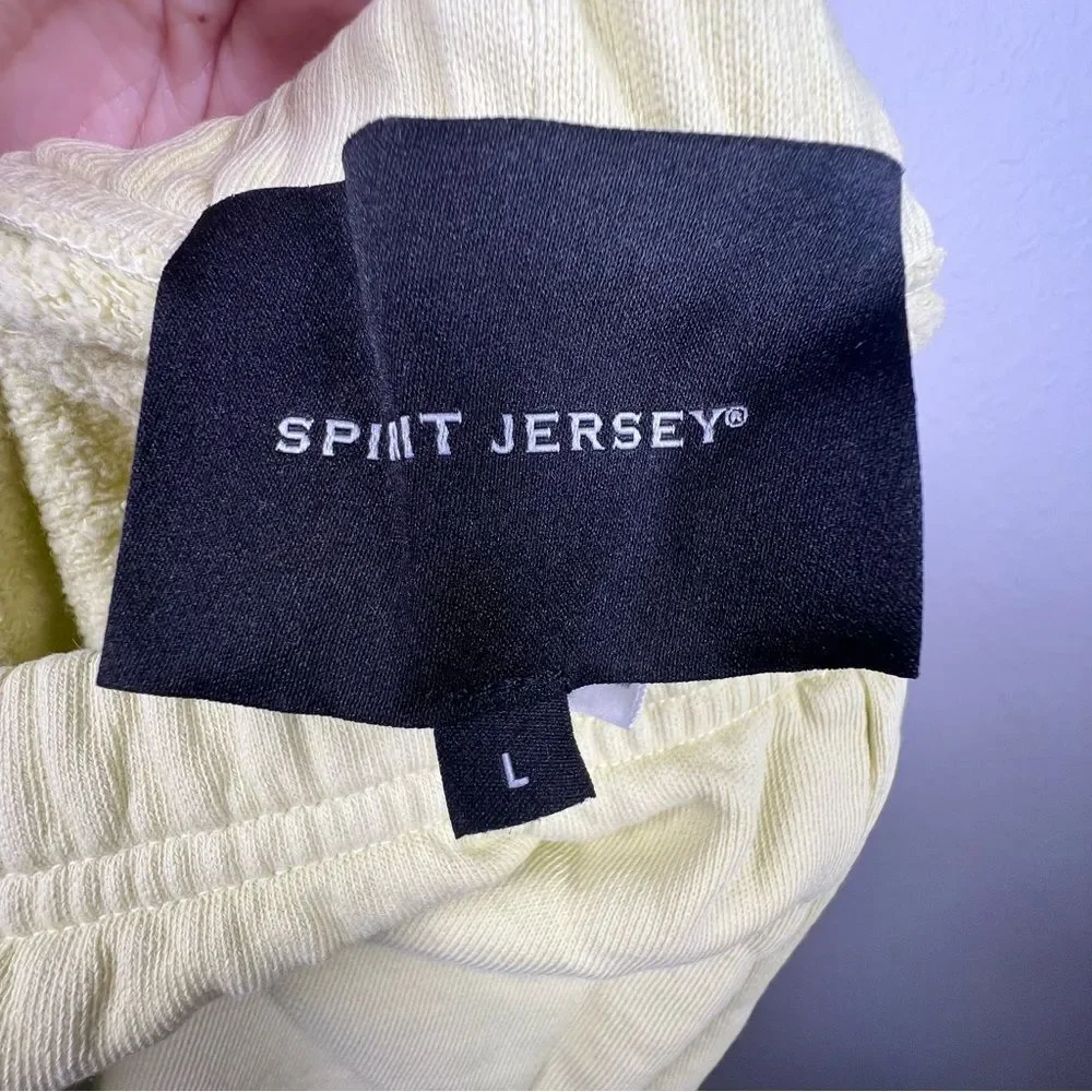 Spirit jersey comfy sweat shorts  🦋 yellow 🦋 butterfly 🦋 large